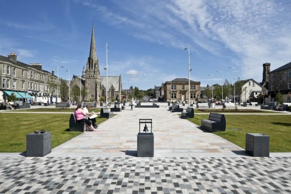 Helensburgh Town Centre – Public Realm and Outdoor Museum Officially Opened