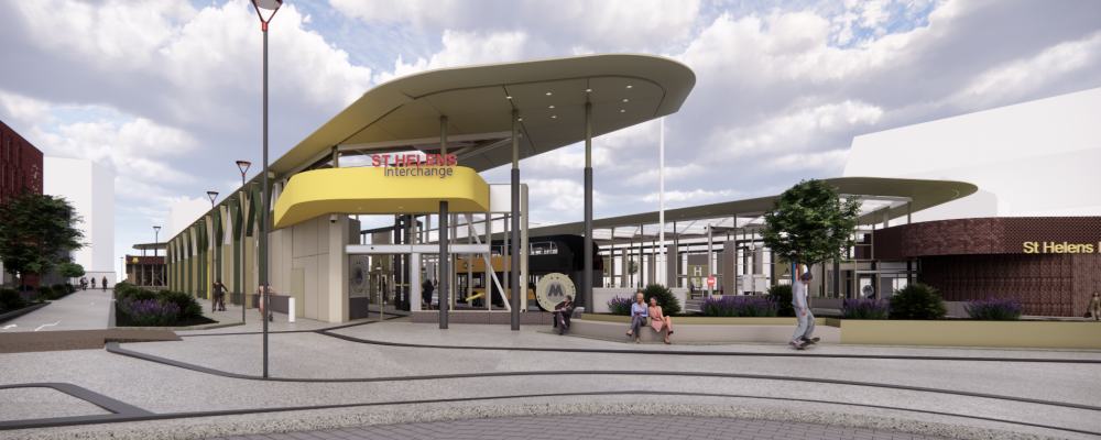 Hall St Bickerstaff St Render